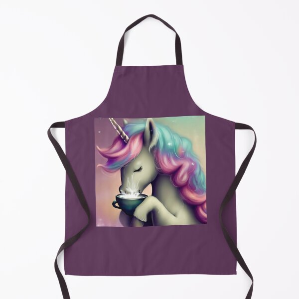 Item preview, Unicorn Drinking Coffee: "Unicorn Sweet Cream” designed and sold by The Coffee Critters.