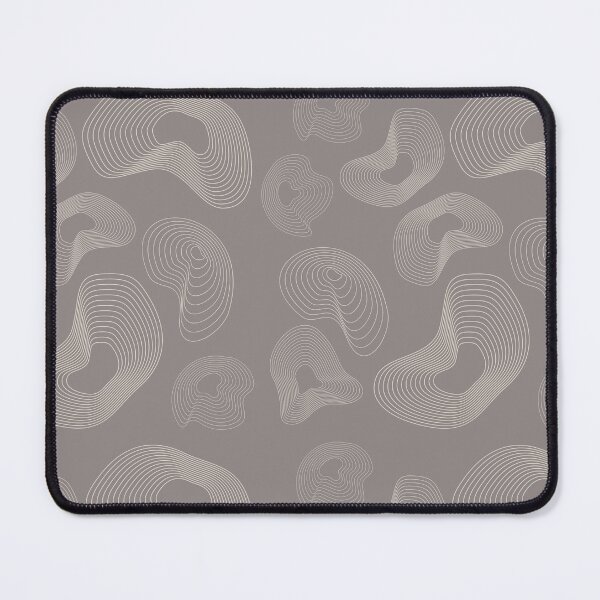 Item preview, Abstract Topographic Line Art Print | Beige and Grey designed and sold by ApricityPhrases.