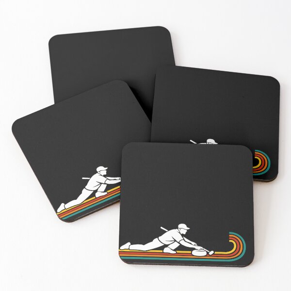 Item preview, Retro Vintage Ice Stock Sport - Curling designed and sold by Lichtisign.