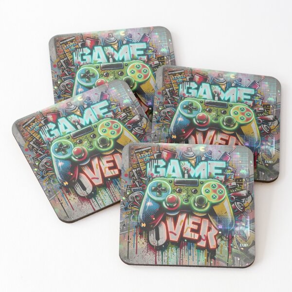 Item preview, GAME OVER designed and sold by TREND DESIGN SHOP.