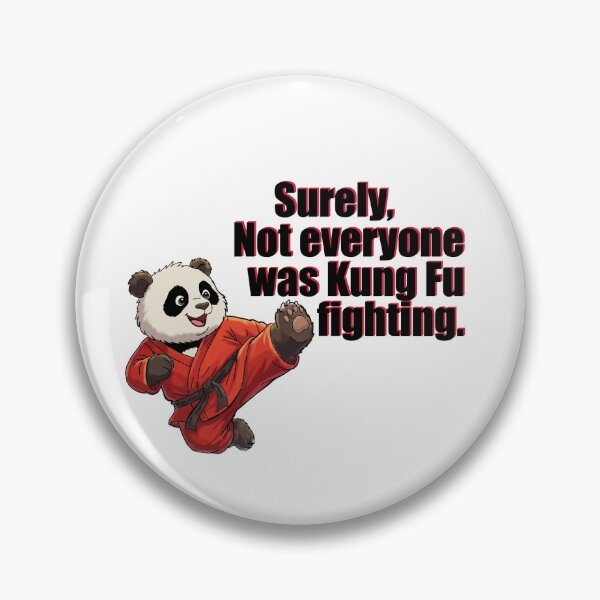 Item preview, Kung Fu moves designed and sold by The Curious Cow.