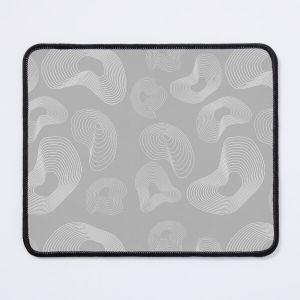 Item preview, Abstract Topographic Line Art Print | White and Grey designed and sold by ApricityPhrases.