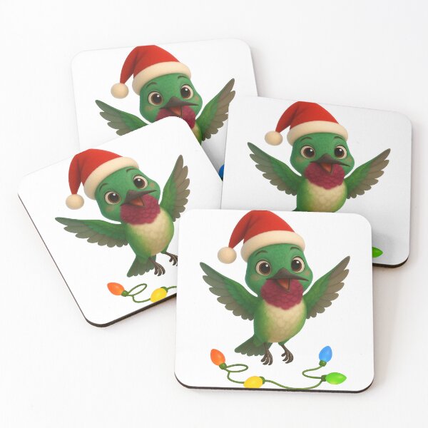 Item preview, Christmas Hummingbird designed and sold by Sillytoe.