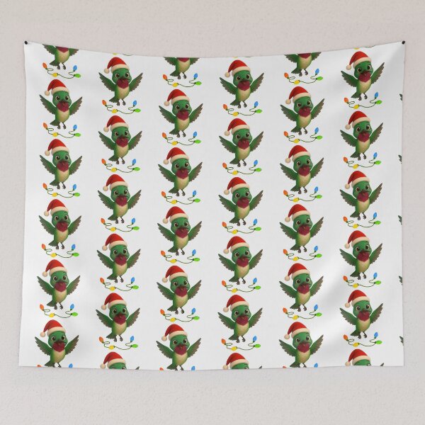 Item preview, Christmas Hummingbird designed and sold by Sillytoe.
