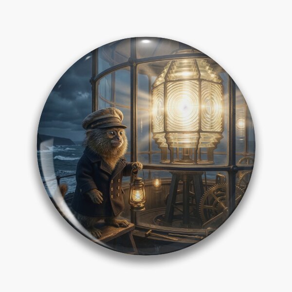 Item preview, Pygmy Marmoset Lighthouse Keeper Is Maritime Hero designed and sold by Tridentulus.