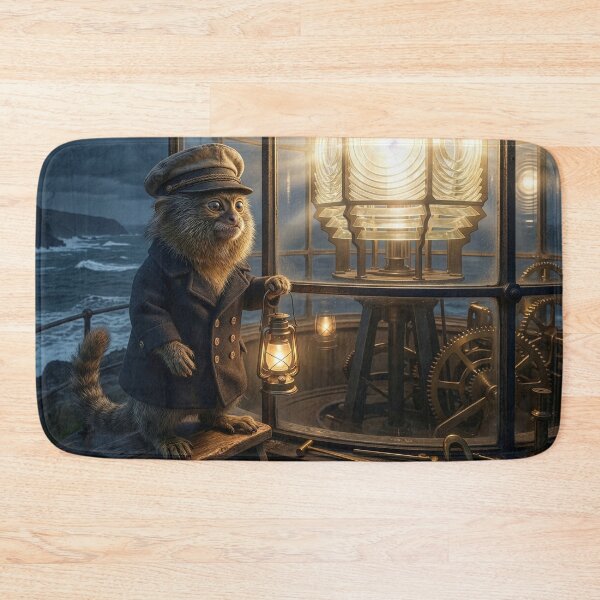 Item preview, Pygmy Marmoset Lighthouse Keeper Is Maritime Hero designed and sold by Tridentulus.
