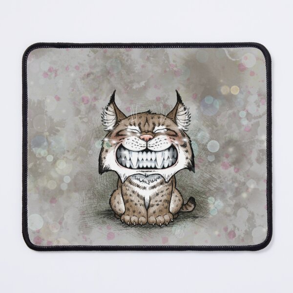 Item preview, Smiling Bobcat designed and sold by Emma Denson.