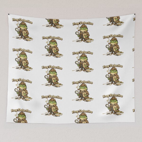 Item preview, The frog detective in action designed and sold by FroggyOnly.