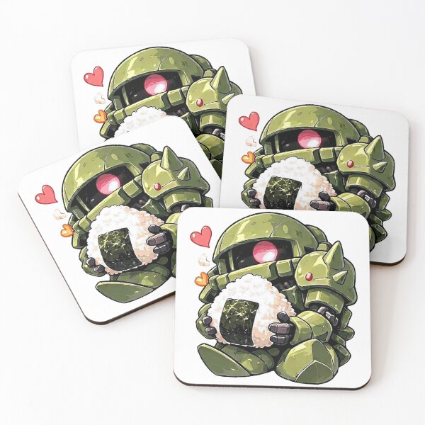 Item preview, Zaku Eating Onigiri designed and sold by DaigaaSikFaan.