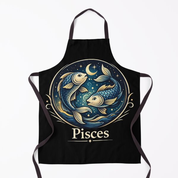 Item preview, Pisces Zodiac Sign – Mystical Fish Astrology Illustration designed and sold by Kiziorq.
