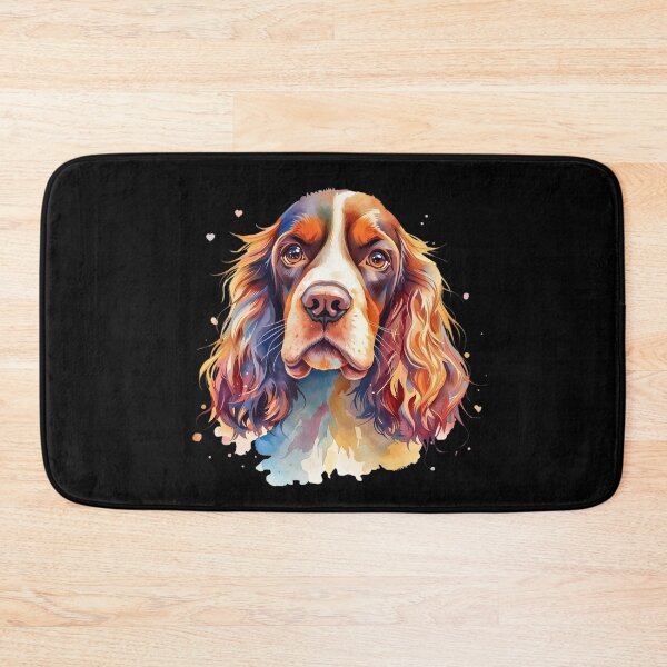 Item preview, Cute Cocker Spaniel – Colorful Spaniel Dog Portrait designed and sold by Silaris Designs.