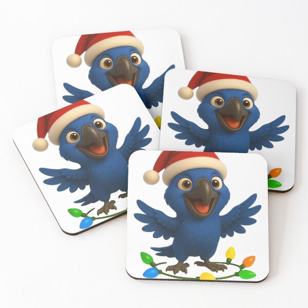 Item preview, Christmas Hyacinth Macaw designed and sold by Sillytoe.