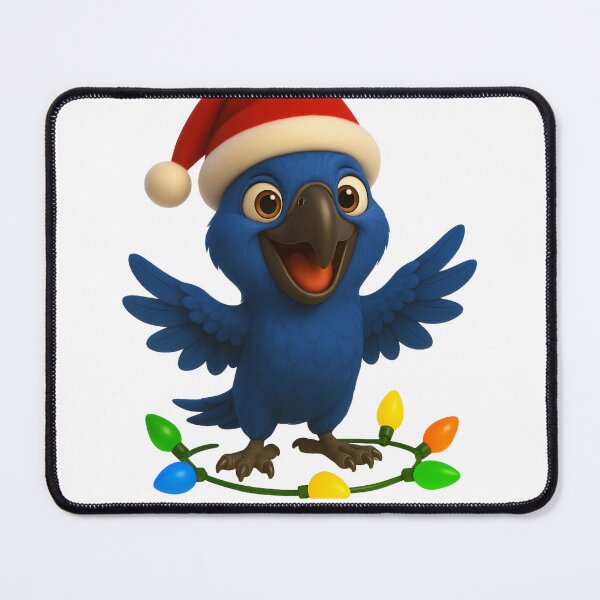 Item preview, Christmas Hyacinth Macaw designed and sold by Sillytoe.