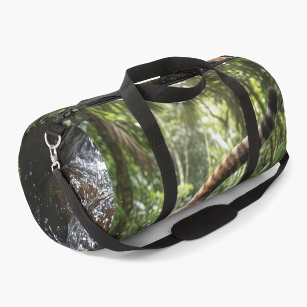 Item preview, Bengal Cat Jungle Leap Through Rainforest Stream designed and sold by Jaani-T.