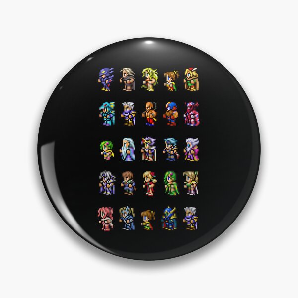 Item preview, Final Fantasy IV - Sprite Characters designed and sold by ZeWissou.
