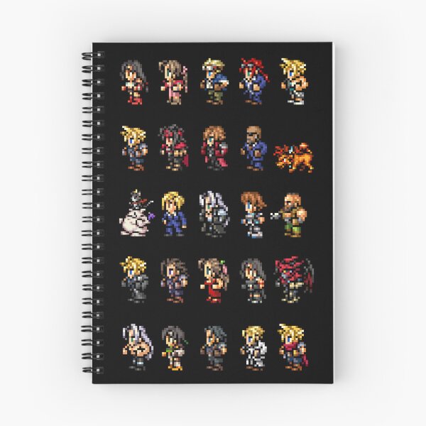 Item preview, Final Fantasy VII - Sprite Characters designed and sold by ZeWissou.