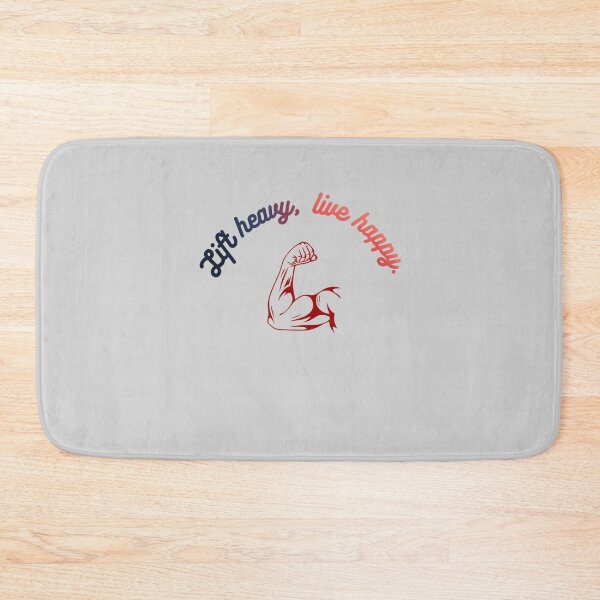 Item preview, Lift Heavy Live Happy Bicep Design designed and sold by StorySeller85.