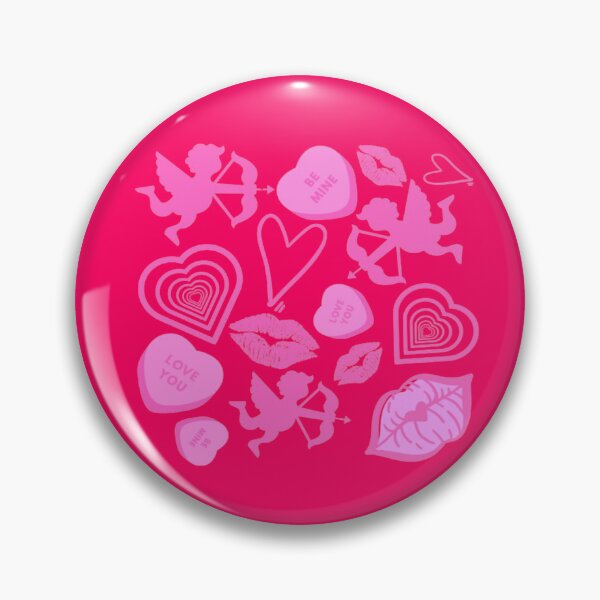 Item preview, Valentine's Day Romantic Pink Elements designed and sold by CamilasPrints.