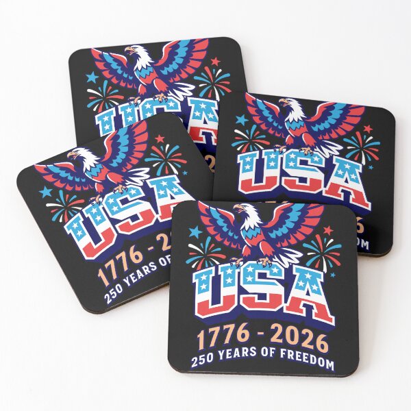 Item preview, USA July 4th 250 Anniversary USA American 250th designed and sold by BatShirtsCrazy.