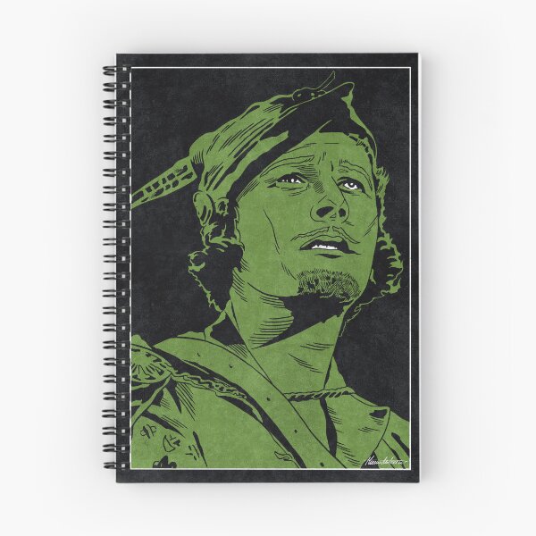 Item preview, ROBIN HOOD - The Adventures of Robin Hood (Monochrome) designed and sold by FamousWeirdosRB.