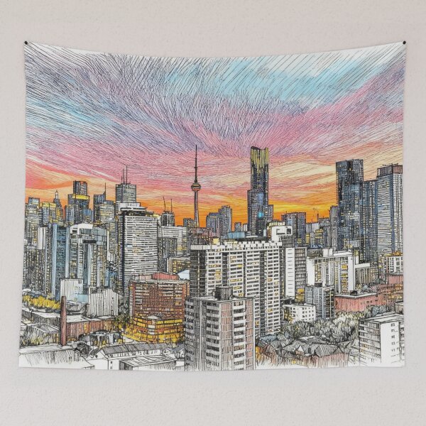 Item preview, Toronto skyline designed and sold by sid1802.