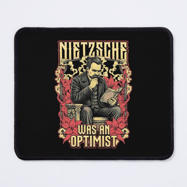 Item preview, Friedrich Nietzsche Was An Optimist Funny Vintage Philosophy designed and sold by GrandeDuc.