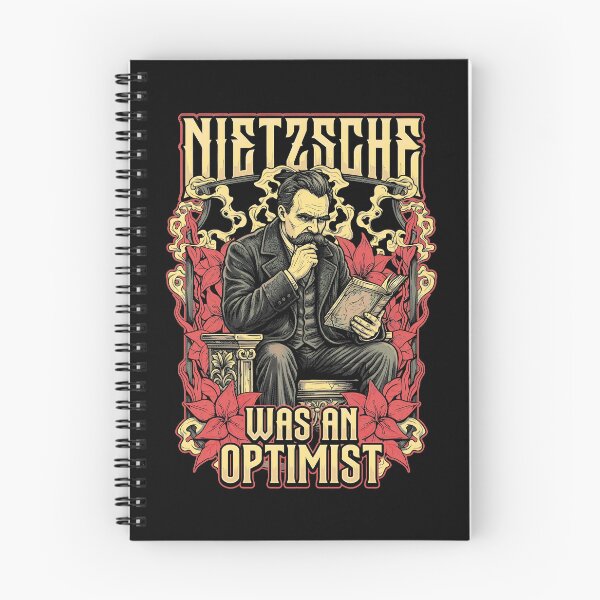 Item preview, Friedrich Nietzsche Was An Optimist Funny Vintage Philosophy designed and sold by GrandeDuc.