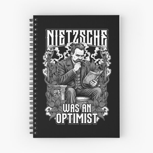 Item preview, Friedrich Nietzsche Was An Optimist Funny Vintage Philosophy designed and sold by GrandeDuc.