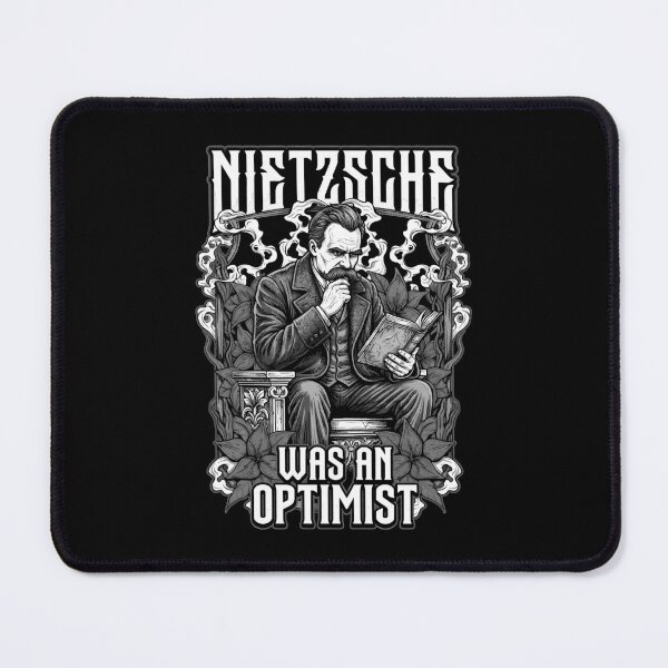 Item preview, Friedrich Nietzsche Was An Optimist Funny Vintage Philosophy designed and sold by GrandeDuc.