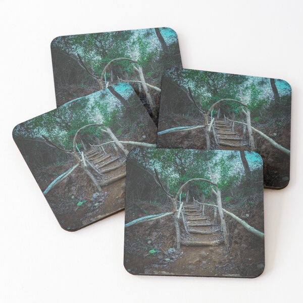 Item preview, Rustic Forest Stairway Path designed and sold by RawmenX.