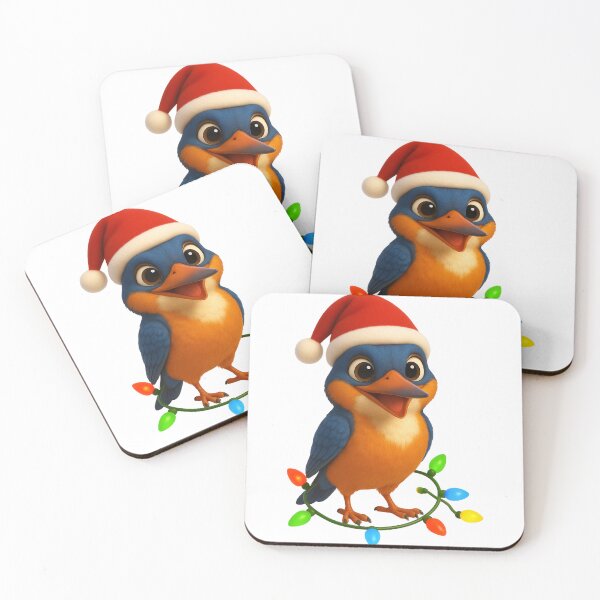 Item preview, Christmas Kingfisher  designed and sold by Sillytoe.