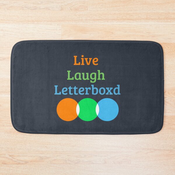 Item preview, live laugh letterboxd designed and sold by CoolKittyCat8.