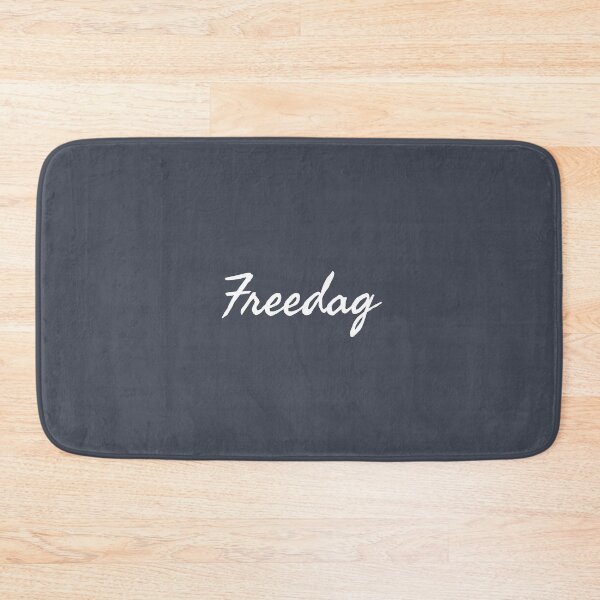 Item preview, Friday "Freedag" Low German weekday handwriting white designed and sold by FrechZeug.