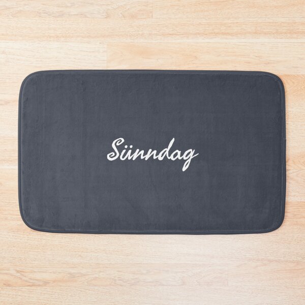 Item preview, Sunday "Sünndag" Low German weekday handwriting white designed and sold by FrechZeug.