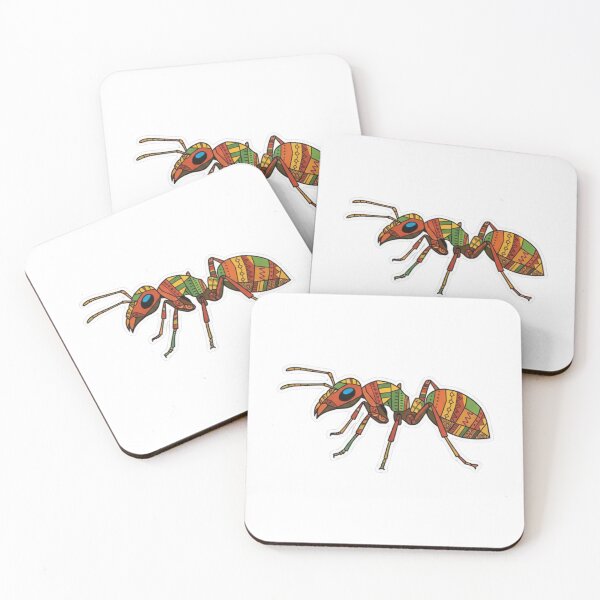 Item preview, Ethnic Pattern Ant – Colorful Insect Design for Creative Minds designed and sold by bsbd-action.