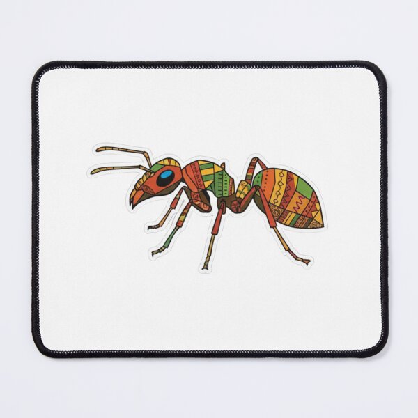 Item preview, Ethnic Pattern Ant – Colorful Insect Design for Creative Minds designed and sold by bsbd-action.