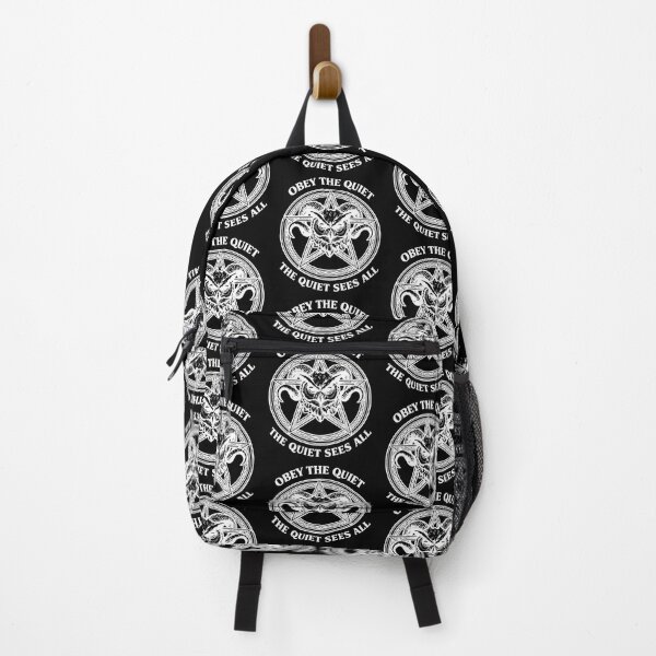 Item preview, Order of the Quiet – Occult Owl Ram Pentagram designed and sold by Dragonmotor Media.