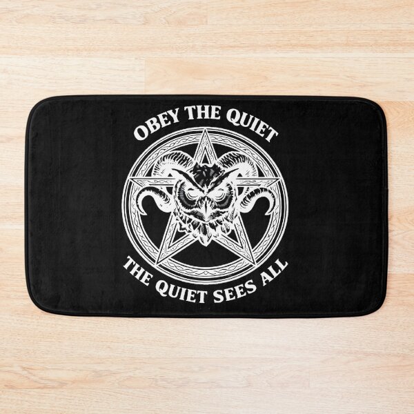 Item preview, Order of the Quiet – Occult Owl Ram Pentagram designed and sold by dragonmotor7.