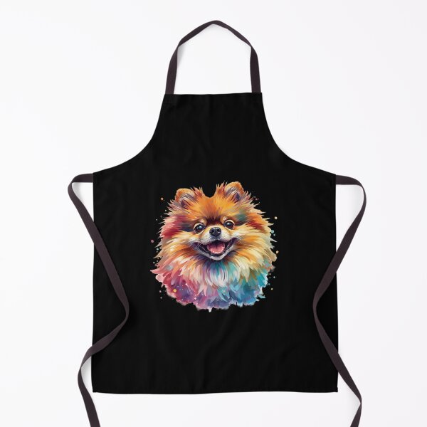 Item preview, Cute Pomeranian Dog – Colorful Fluffy Pom Portrait designed and sold by Silaris Designs.