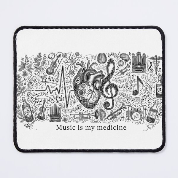 Item preview, Harmonious Fusion of Music and Healing Arts designed and sold by Senorona.
