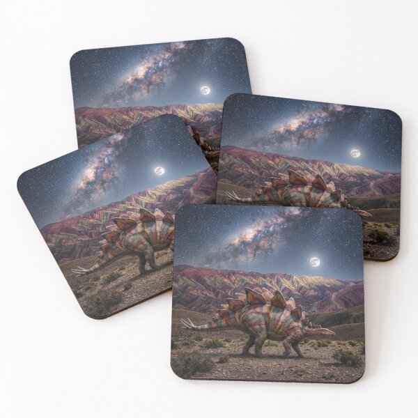 Item preview, Stegosaurus Near Hill of Seven Colors in Purmamarca designed and sold by Tridentulus.