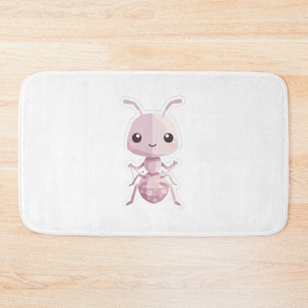 Item preview, Kawaii Pink Ant – Cute Insect Sticker for Girls and Fans of Cuteness designed and sold by bsbd-action.