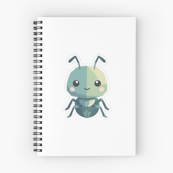 Item preview, Kawaii Pastel Green Ant – Adorable Gift for Bug Lovers designed and sold by bsbd-action.