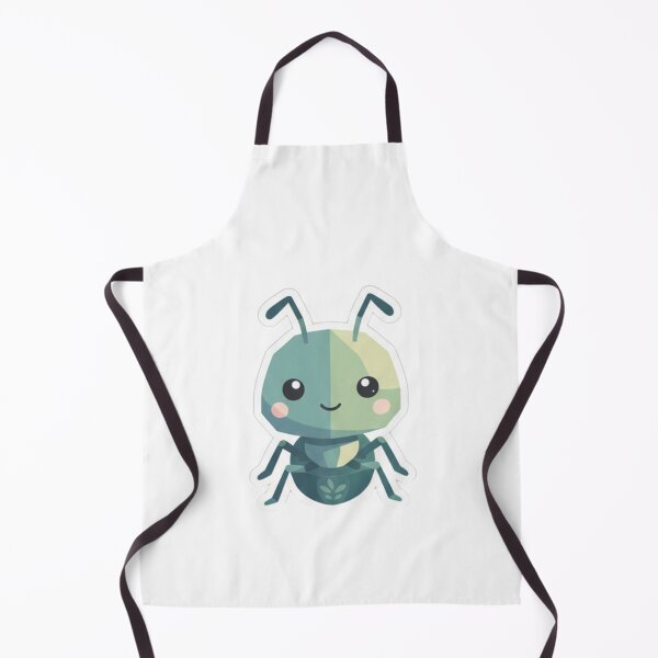 Item preview, Kawaii Pastel Green Ant – Adorable Gift for Bug Lovers designed and sold by bsbd-action.