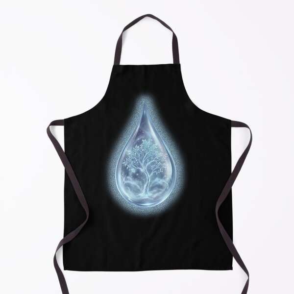 Item preview, Printer Drop Forest – Glowing Tree in Waterdrop designed and sold by Herzbaumatelier.