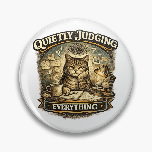 Item preview, Quietly Judging Everything designed and sold by WitCraftCo.
