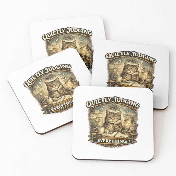 Item preview, Quietly Judging Everything designed and sold by WitCraftCo.