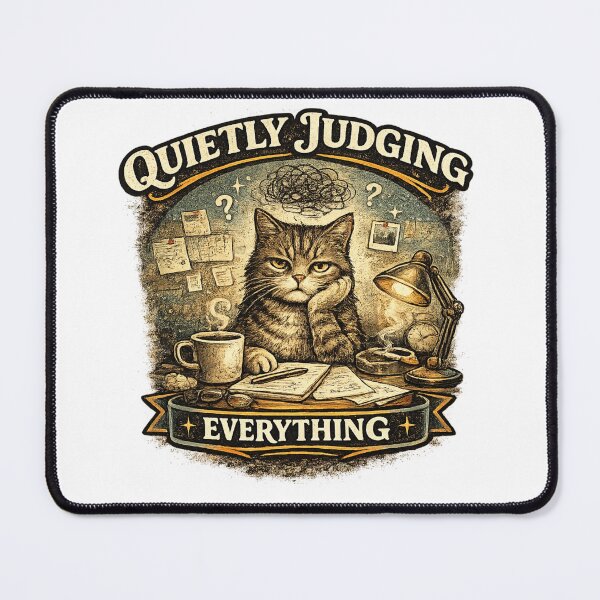 Item preview, Quietly Judging Everything designed and sold by WitCraftCo.