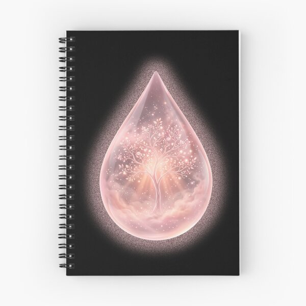 Item preview, Printer Drop Forest – Rosé Energy Drop designed and sold by Herzbaumatelier.