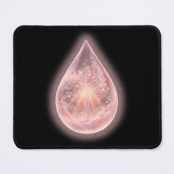 Item preview, Printer Drop Forest – Rosé Energy Drop designed and sold by Herzbaumatelier.